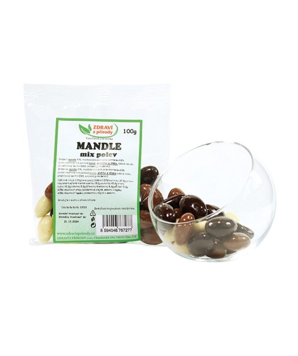 Orechy Mandle v MIX polevách 100g