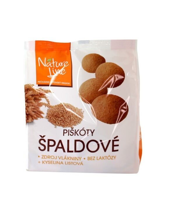 NatureLine Špaldové piškóty 120g