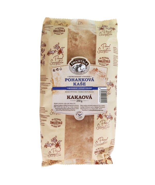 Šmajstrla Kaša pohanková kakaová 250g